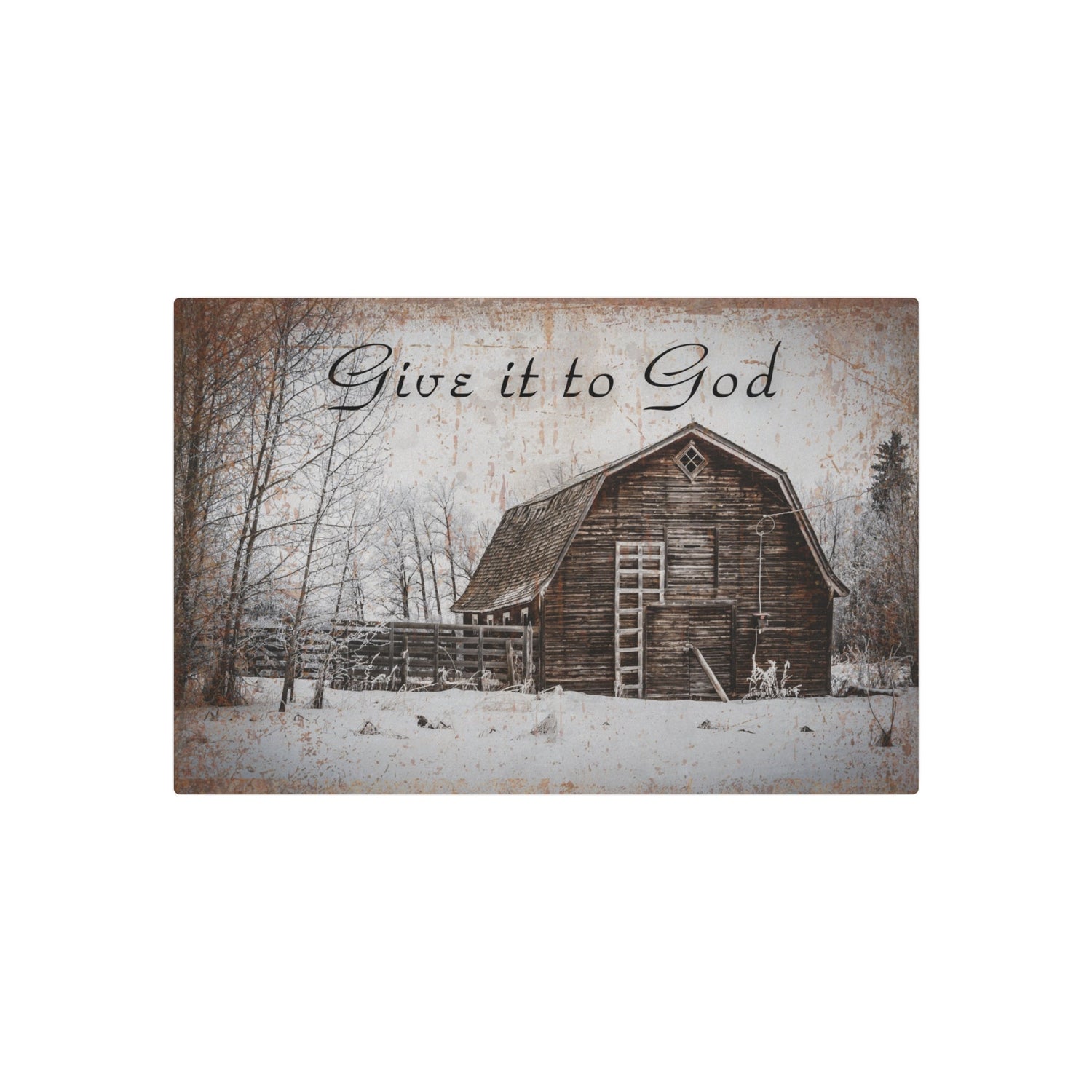 Inspiration and Faith Themed Rustic Wall Art