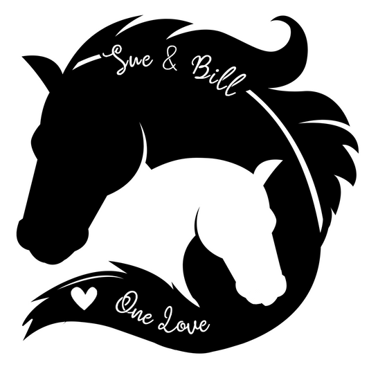 Equestrian - Horse Themed Metal Sign - One Love